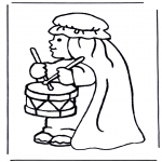 Coloriages Bible - Ange Hosanna
