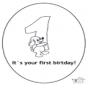 Carte 1 ans