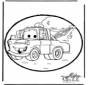Dessin à piquer Cars