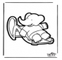 Dessin à piquer de Babar 3