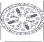 Mandala 'printemps'