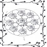 Mandala - Mandala  rose