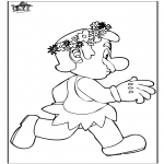Coloriages faits divers - Mario 1