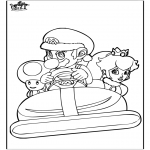 Coloriages faits divers - Mario 2