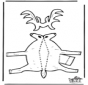 Modèle de construction - cerf