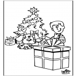 Coloriages Noël - Noël 50