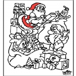 Coloriages Noël - Noël 51