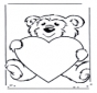 Ours avec coeur