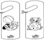 Pendant de porte - 101 Dalmatiens