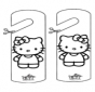 Pendant de porte - Kitty