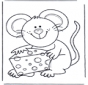 Souris avec fromage