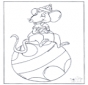 Souris sur boule