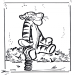 Personnages de bande dessinée - Tigrou