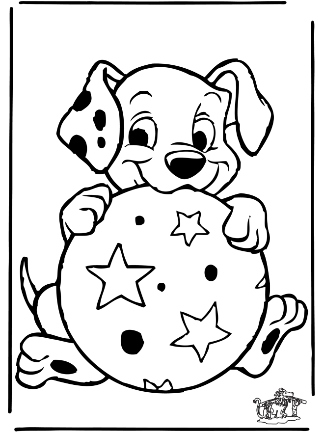 101 dalmatiens 5 - Coloriages les101 Dalmatiens