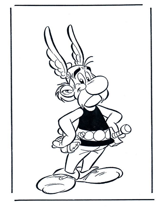 Astérix 2 - Coloriages Astérix