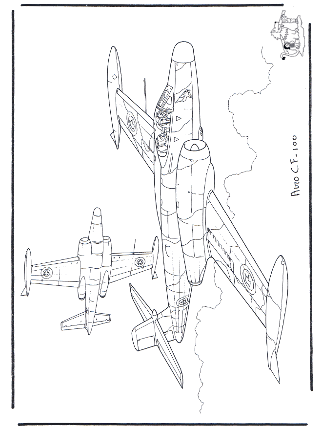 Avro CF-100  - Avions