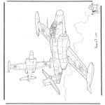 Coloriages faits divers - Avro CF-100 