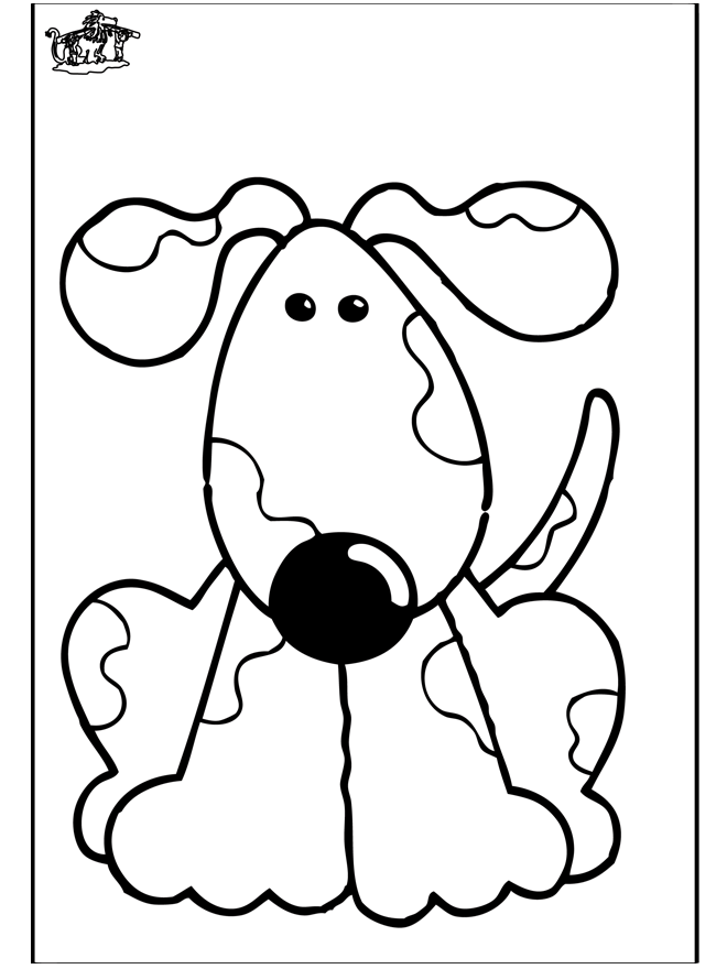 Chien 10 - Coloriages Animaux de la ferme