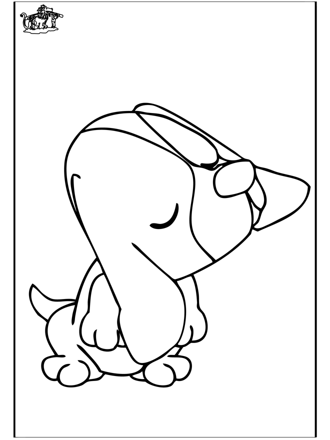 Chien 12 - Coloriages Animaux de la ferme