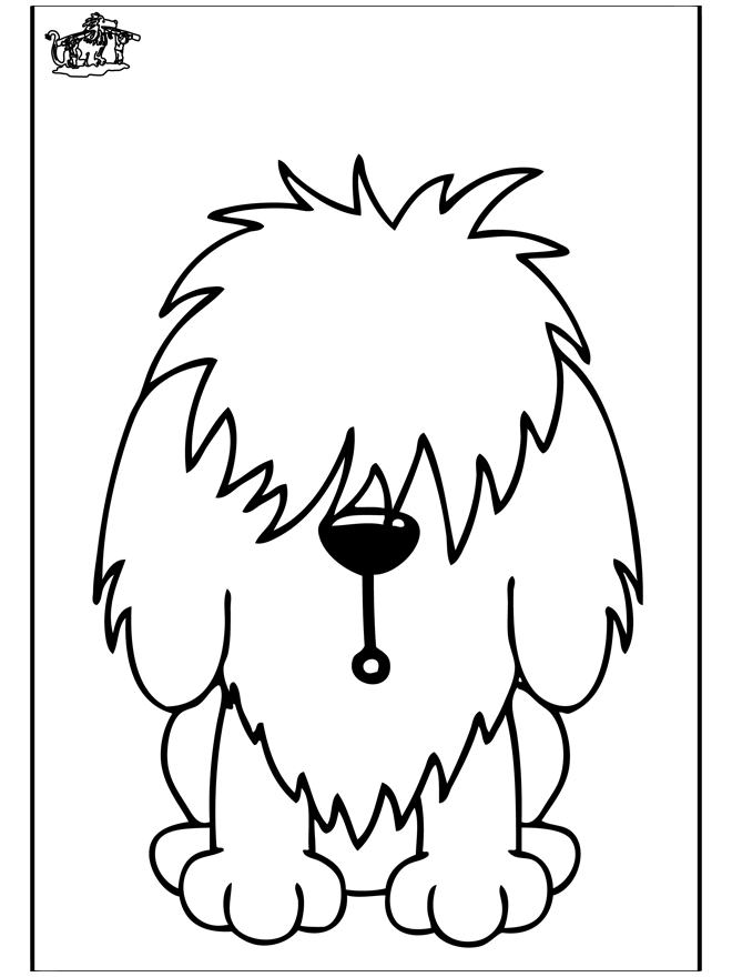 Chien11 - Coloriages Animaux de la ferme