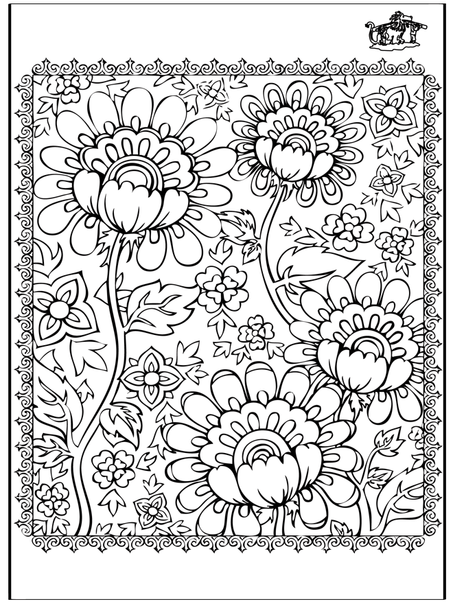 Coloriage adulte 3 - Coloriage adulte