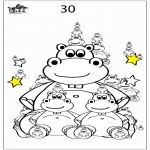 Bricolage coloriages - Compter de l'hippopotame