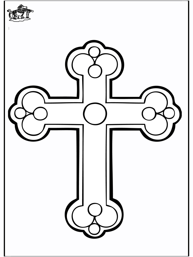 Croix - Coloriages autres Bible