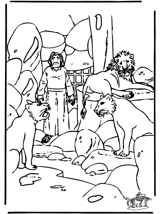 Daniel dans la fosse aux lions - Ancien Testament
