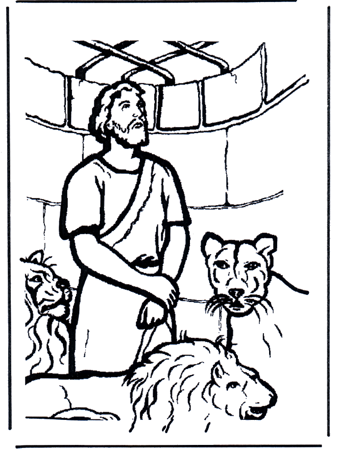 Daniel en fosse de lions 1 - Ancien Testament