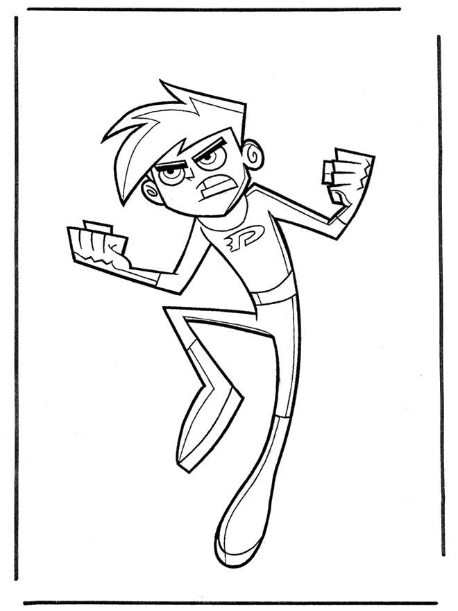 Danny Phantom 3 - Coloriages Danny Fantôme