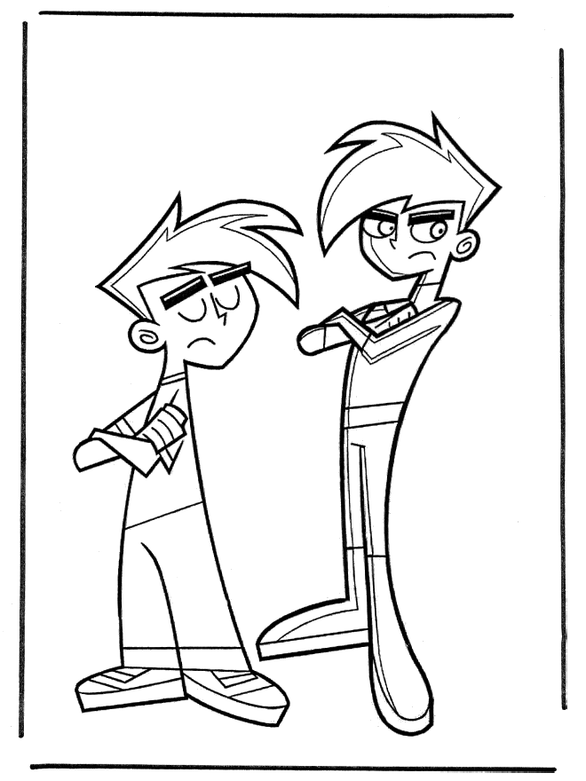 Danny Phantom 4 - Coloriages Danny Fantôme