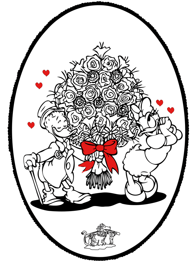 Dessin à piquer - Saint-Valentin 3 - Saint-Valentin