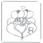 Coloriage thème - Diddle Saint-Valentin 13