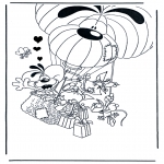 Coloriage thème - Diddle Saint-Valentin 6