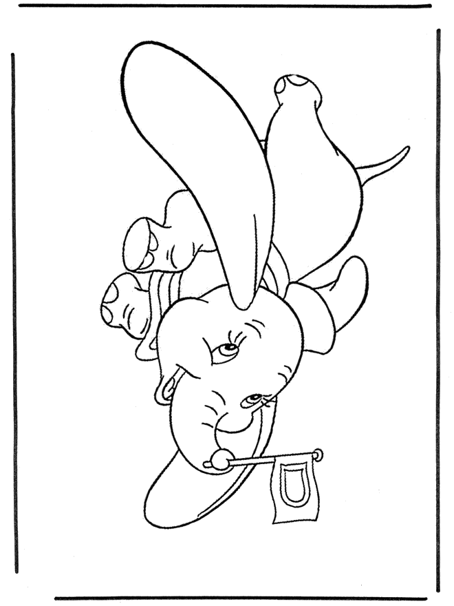Dombo 2 - Coloriages Dumbo