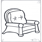 Coloriages faits divers - Fauteuil