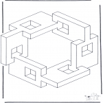 Coloriages faits divers - Formes géométriques 5