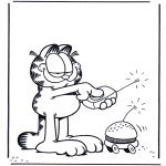 Personnages de bande dessinée - Garfield 1