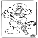 Personnages de bande dessinée - Garfield 3