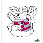 Coloriages hiver - Hiver 16