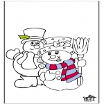 Coloriages hiver - Hiver 18