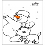 Coloriages hiver - Hiver 22