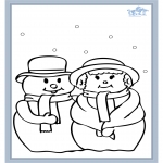 Coloriages hiver - Hiver 5