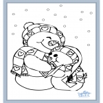 Coloriages hiver - Hiver 6