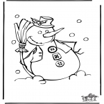 Coloriages hiver - Hiver 9