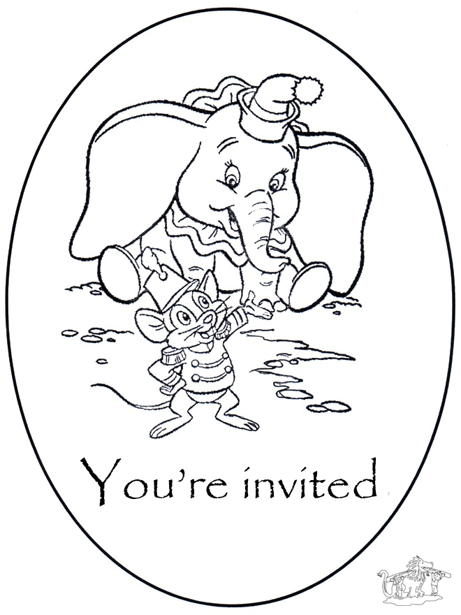 Invitation Dumbo - Invitations