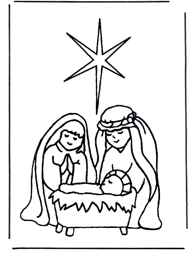Jésus en la mangeoire - Noël