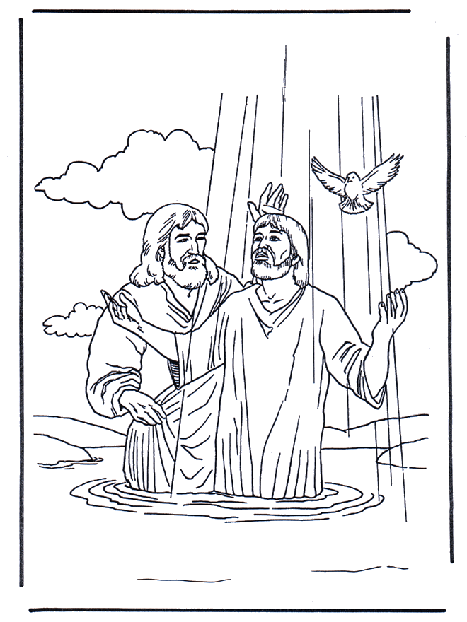 Jésus et Jean le Baptiste 2 - Nouveau Testament