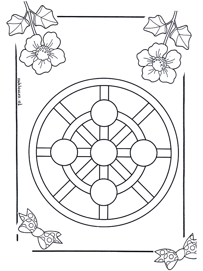 Kindermandala 3 - Mandala d'enfant