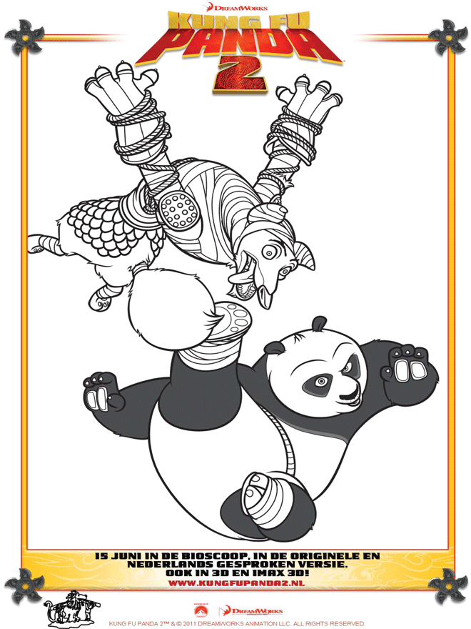 Kung Fu Panda 2 Dessin 4 - Kung Fu Panda